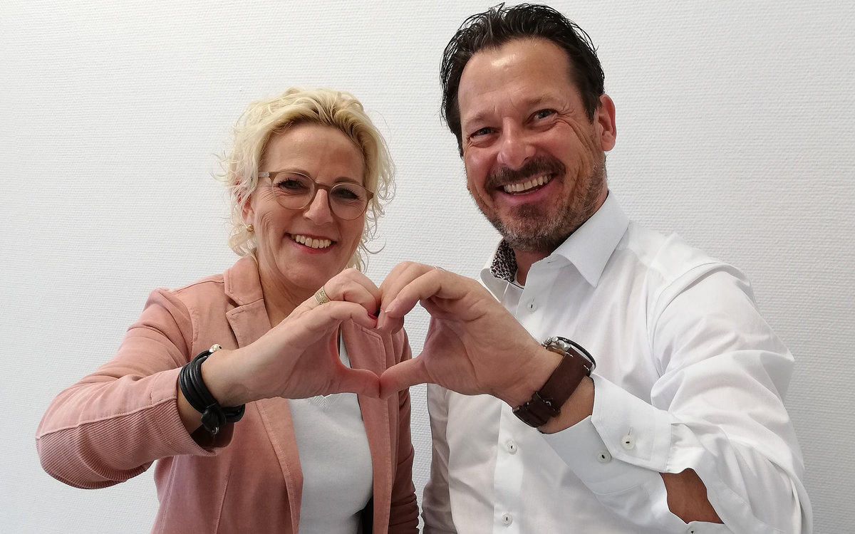 Gründerpaar adesta Stiftung Susanne und Michael Schulz